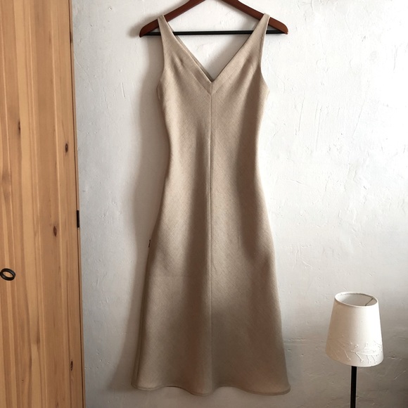 Zara Dresses & Skirts - 🎉HP🎉 Zara beige midi dress